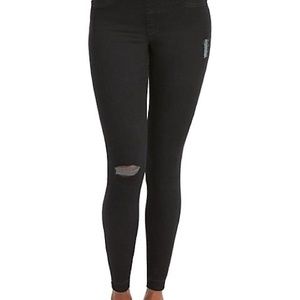 Spanx vintage distressed ankle skinny jean